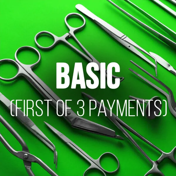 Sterile Processing Technician (Eng) Basic (Three Parts Payments)